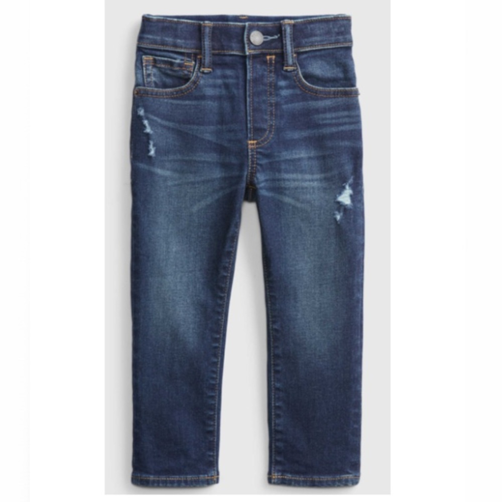 GAP Distressed Slim Taper Jeans for Toddlers 18-24 Months